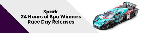 Spark Models 24 Hours of Spa Winners - Race Day Releases