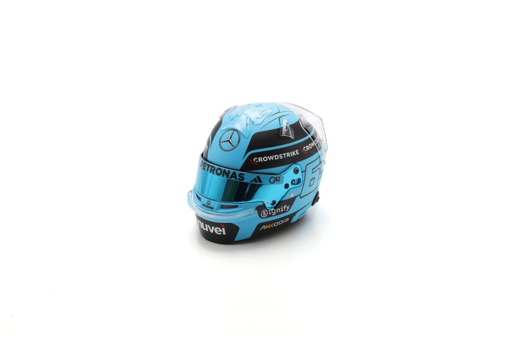 Spark George Russell Mercedes-AMG Petronas F1 Team 2025 Helmet 1/5 Scale