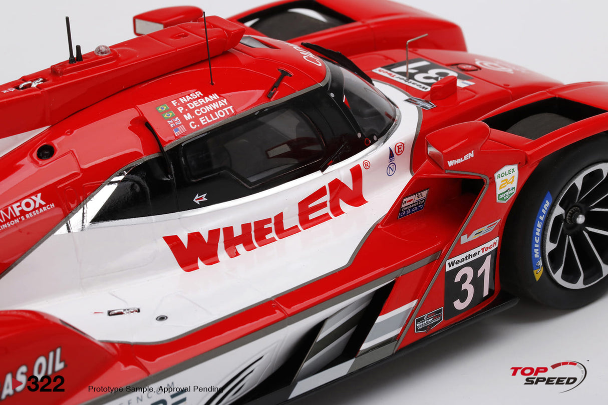 TopSpeed CADILLAC DPI-V.R NO.31 2021 IMSA DAYTONA 24HR WHELEN ENGINEERING RACING 1/18 Scale