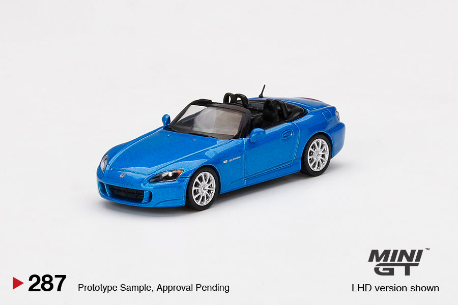 Mini GT Honda S2000 (AP2) Laguna Blue Pearl 1/64 Scale