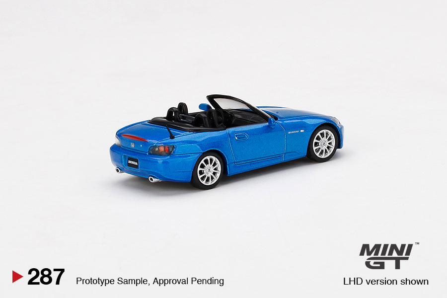 Mini GT Honda S2000 (AP2) Laguna Blue Pearl 1/64 Scale