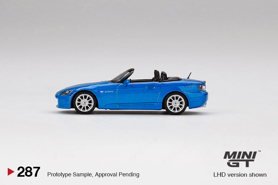 Mini GT Honda S2000 (AP2) Laguna Blue Pearl 1/64 Scale