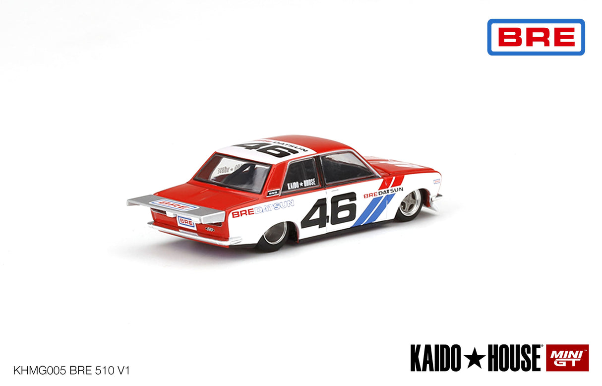 Mini GT x Kaido House Datsun 510 Pro Street BRE510 V1 1/64 Scale