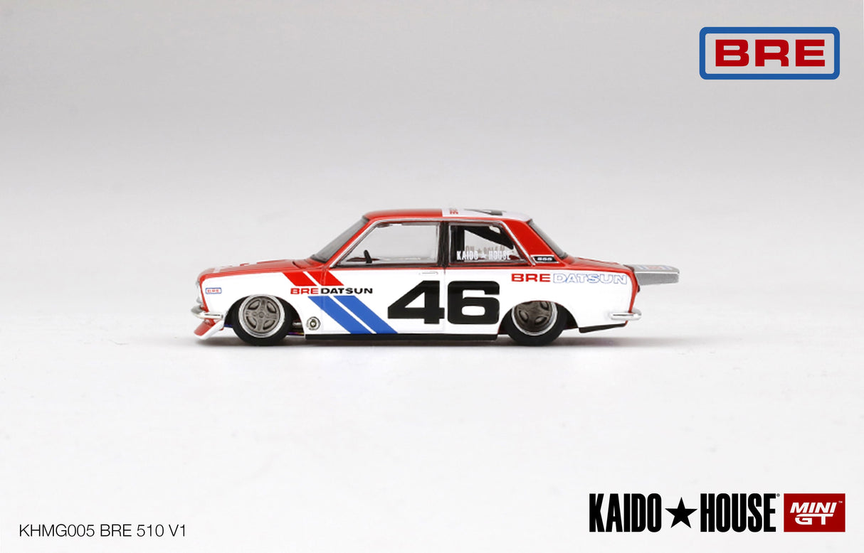 Mini GT x Kaido House Datsun 510 Pro Street BRE510 V1 1/64 Scale