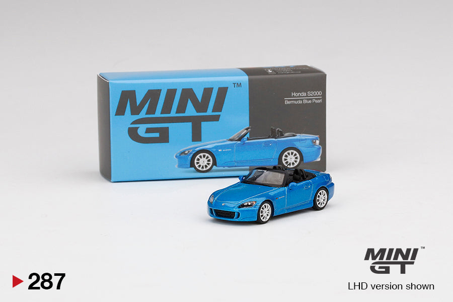 Mini GT Honda S2000 (AP2) Laguna Blue Pearl 1/64 Scale