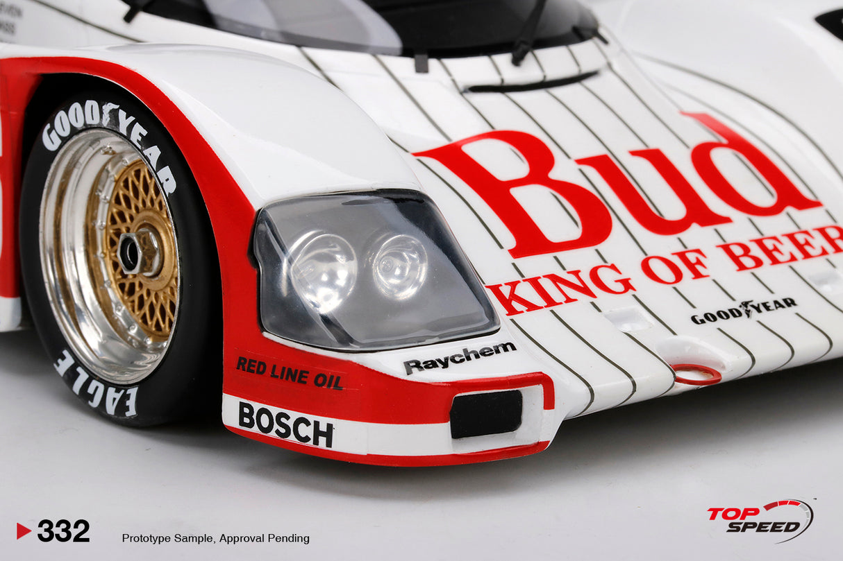 TopSpeed Porsche 962 #86 1987 Sebring 12 Hours Winner - 1/18 Scale Resin Model