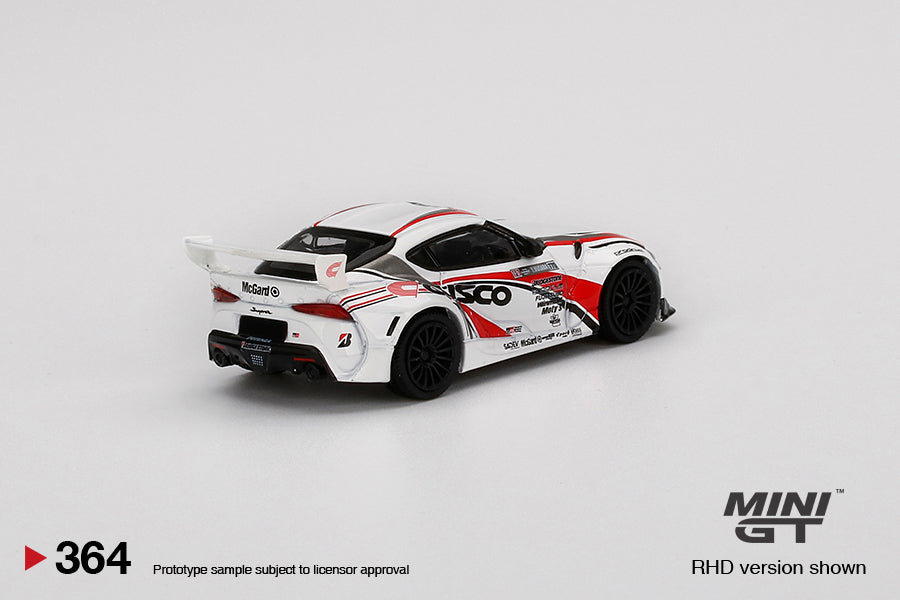Mini GT Pandem Toyota GR Supra V1.0 #770 Team Cusco Racing 2021 Formula Drift Japan 1/64 Scale