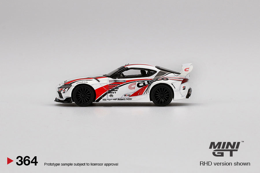 Mini GT Pandem Toyota GR Supra V1.0 #770 Team Cusco Racing 2021 Formula Drift Japan 1/64 Scale