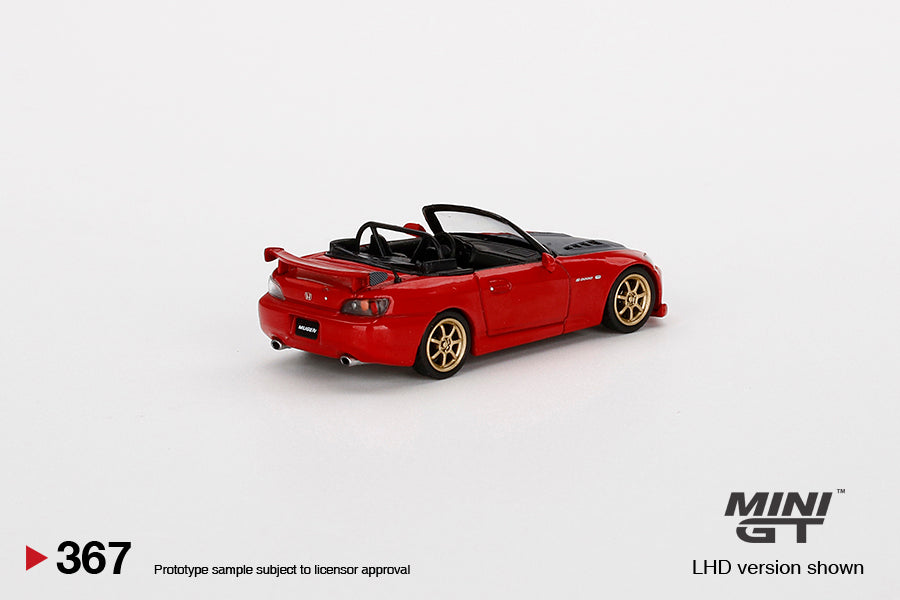 Mini GT Honda S2000 (AP2) MUGEN New Formula Red 1/64 Scale