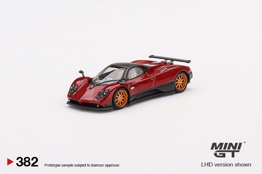 Mini GT Pagani Zonda F Rosso Dubai (LHD) 1/64 Scale