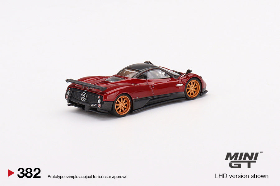 Mini GT Pagani Zonda F Rosso Dubai (LHD) 1/64 Scale