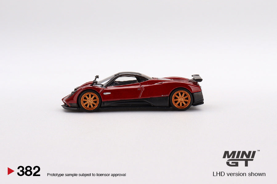 Mini GT Pagani Zonda F Rosso Dubai (LHD) 1/64 Scale