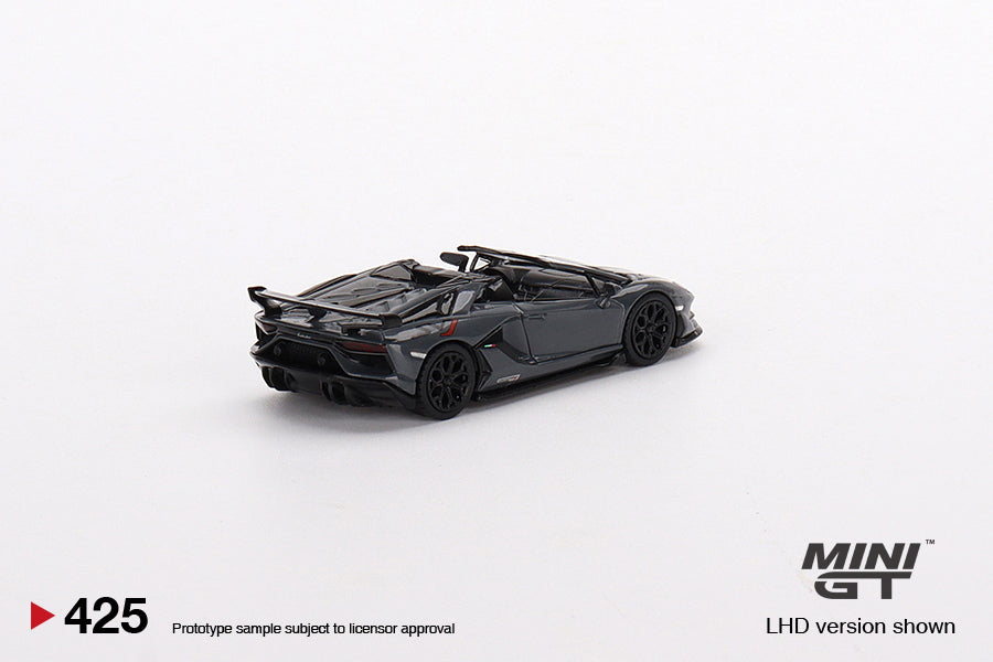 Mini GT Lamborghini Aventador SVJ Roadster Griglo Telesto (LHD) 1/64 Scale