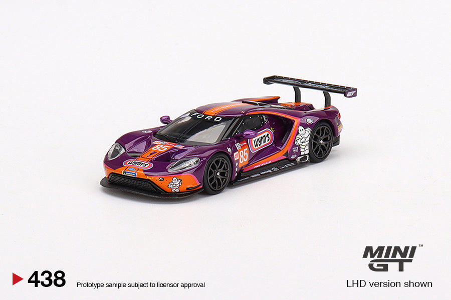 Mini GT Ford GT #85 2019 24Hr Le Mans Lm GTE-Am Keating Motorsports (LHD) 1/64 Scale