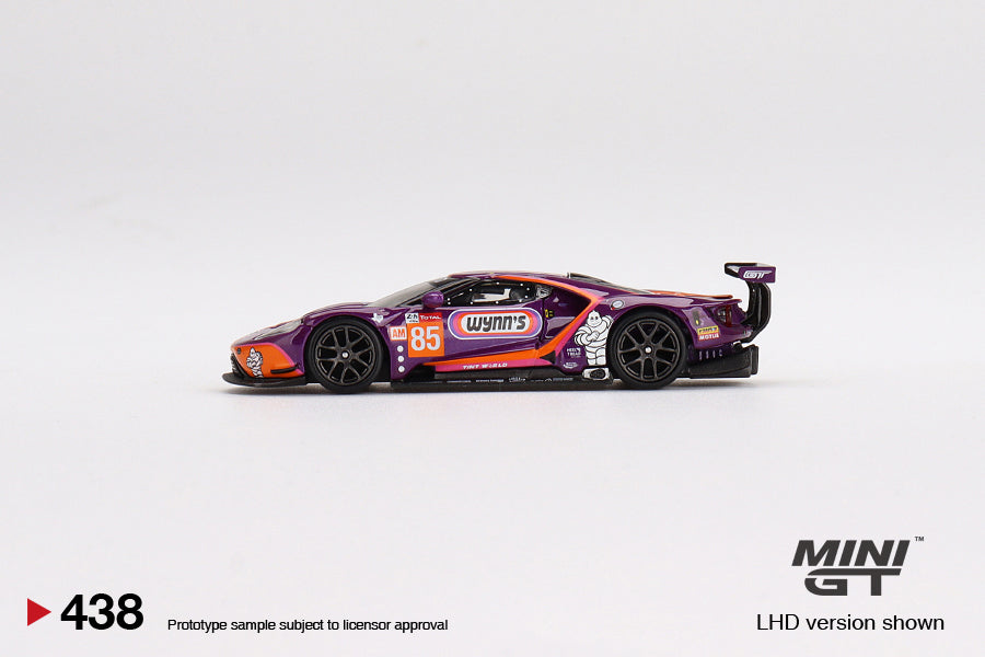 Mini GT Ford GT #85 2019 24Hr Le Mans Lm GTE-Am Keating Motorsports (LHD) 1/64 Scale
