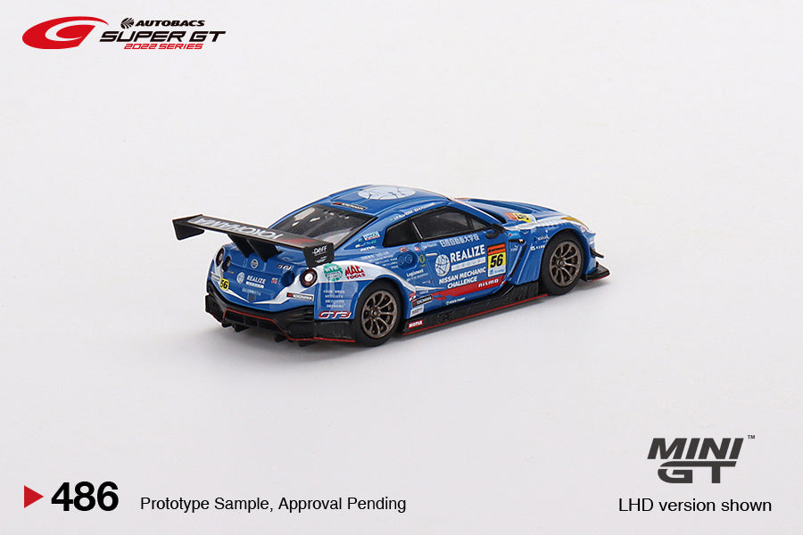 Mini GT Nissan GT-R NISMO GT3 #56 KONDO RACING 2022 Super GT Series 1/64 Scale