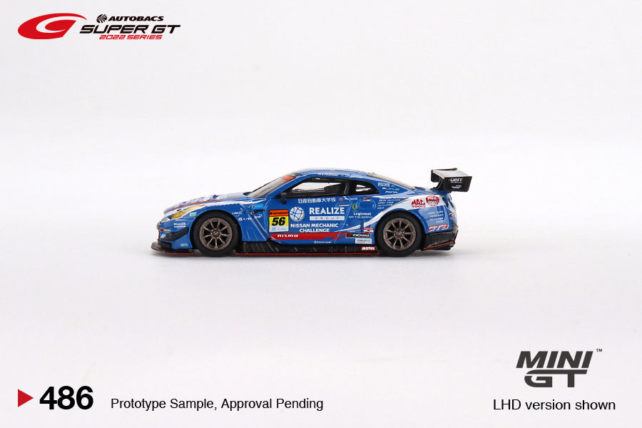 Mini GT Nissan GT-R NISMO GT3 #56 KONDO RACING 2022 Super GT Series 1/64 Scale