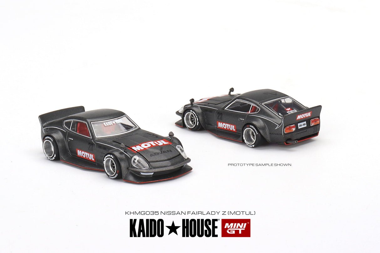 Mini GT x Kaido House Datsun Fairlady Z Kaido House Motul Z V1 1/64 Scale