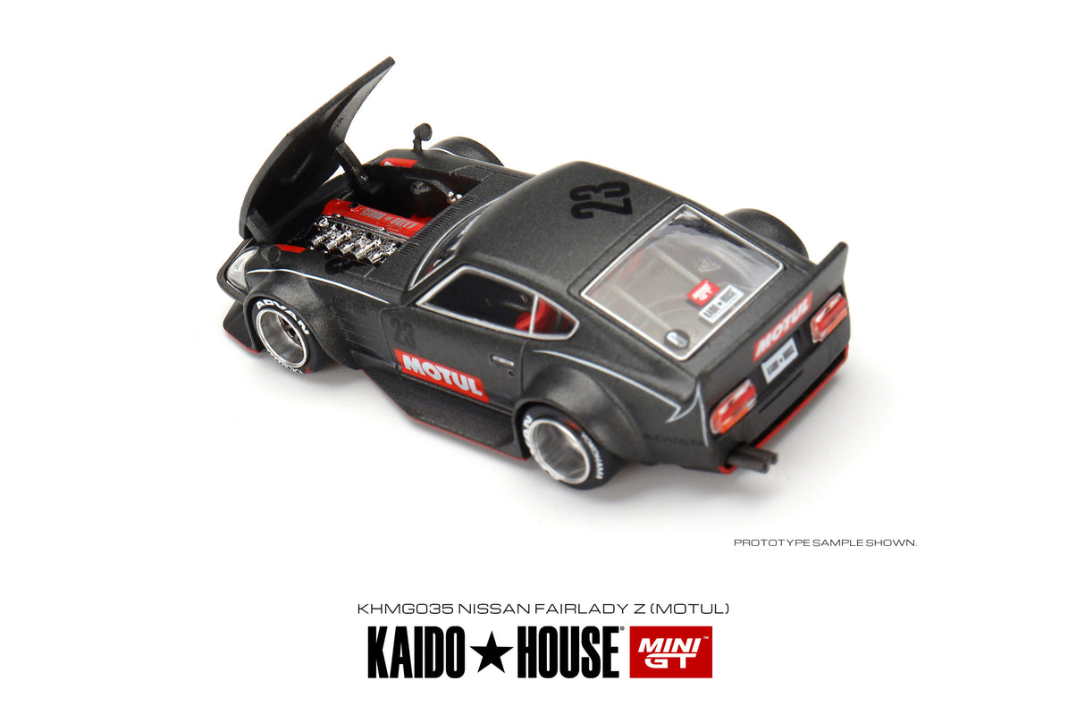 Mini GT x Kaido House Datsun Fairlady Z Kaido House Motul Z V1 1/64 Scale