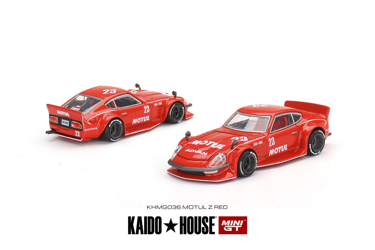 Mini GT x Kaido House Datsun Kaido Fairlady Z Motul Z V2 1/64 Scale