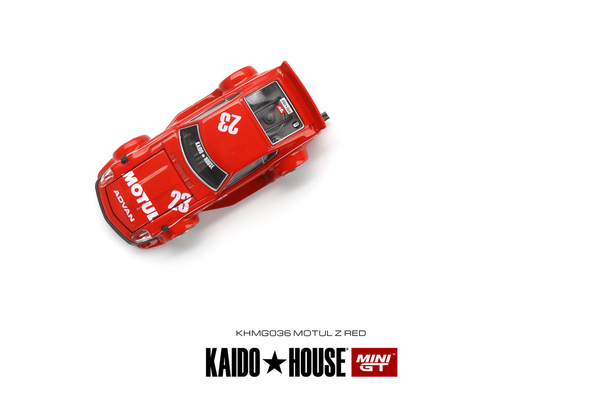 Mini GT x Kaido House Datsun Kaido Fairlady Z Motul Z V2 1/64 Scale
