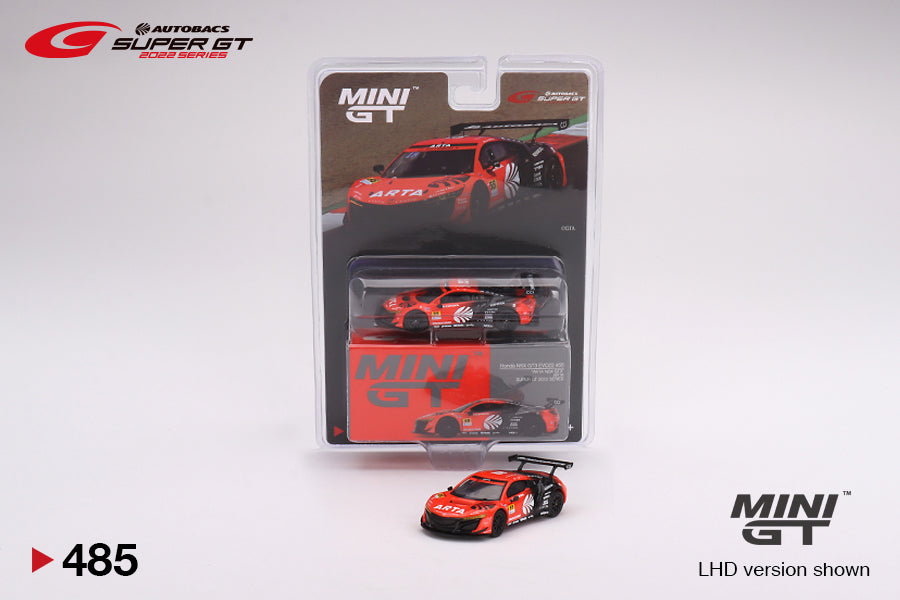 Mini GT Honda NSX GT3 EVO22 #55 ARTA 2022 Super GT Series 1/64 Scale