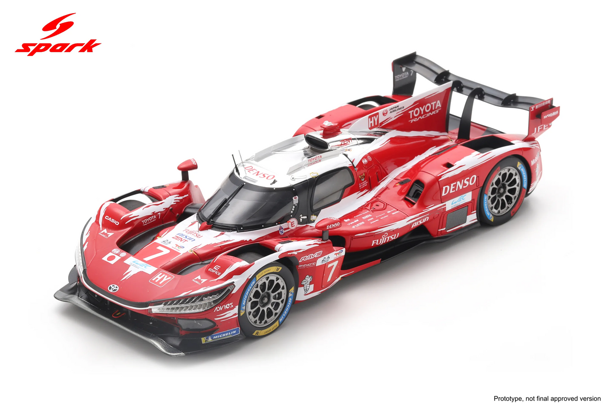 Spark Toyota TR010 Hybrid #7 Toyota Racing Winner Le Mans 24Hrs 2026 1/18 Scale