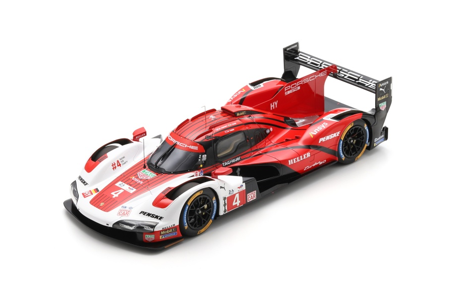 Spark Porsche 963 #4 Porsche Penske Motorsport 24Hrs Le Mans 2024 1/18 Scale 18S641