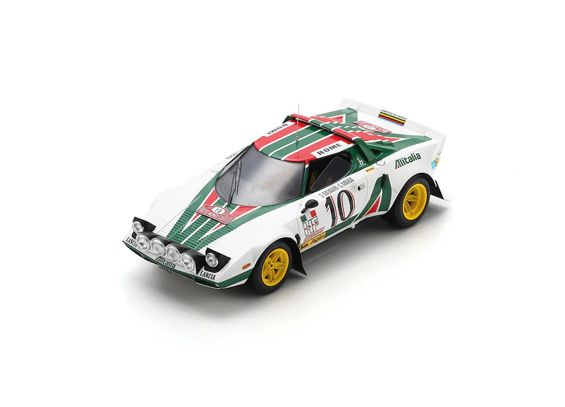 Spark Lancia Stratos HF #10 Winner Monte Carlo Rally 1976 1/18 Scale 18S946