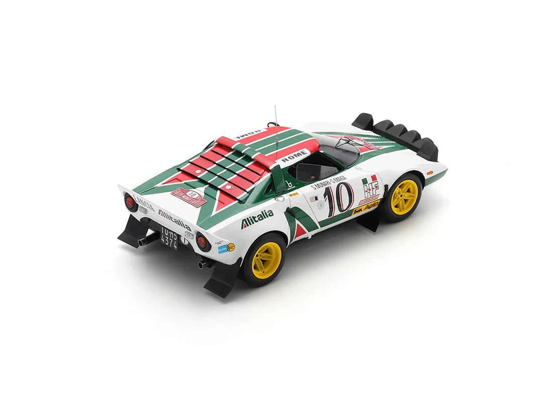Spark Lancia Stratos HF #10 Winner Monte Carlo Rally 1976 1/18 Scale 18S946