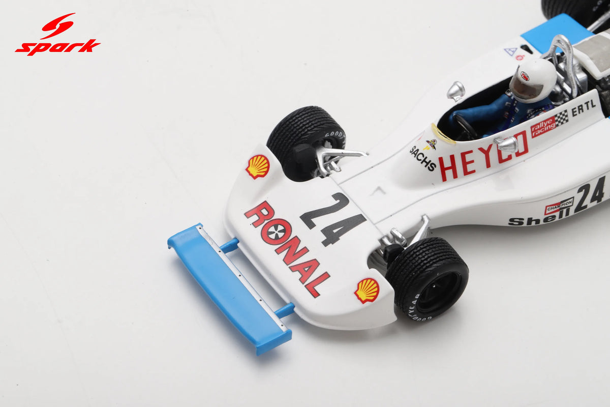 Spark Hesketh 308D #24 Harald Ertl 1976 Japanese F1 Grand Prix 1/43 Scale
