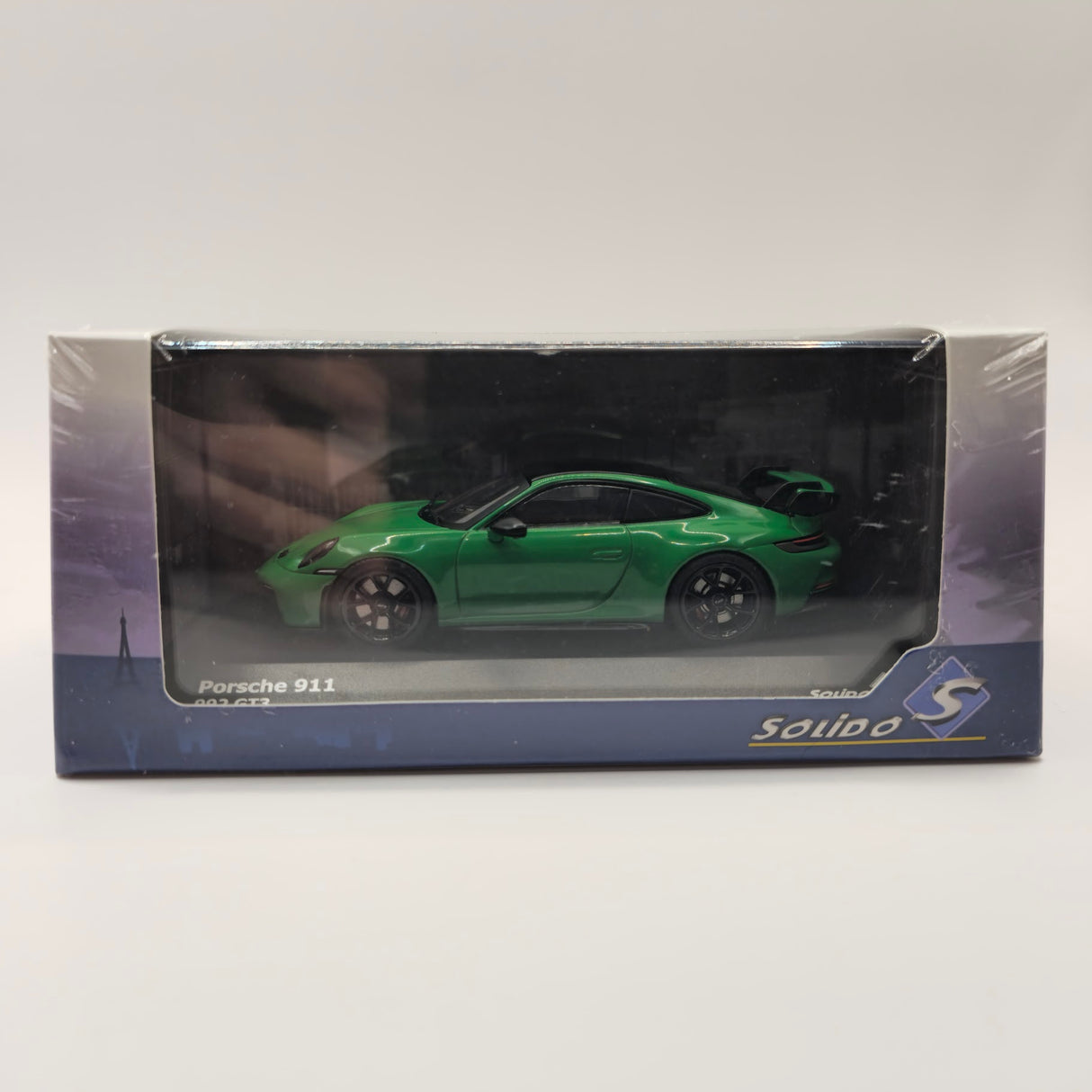 Solido Porsche 911 GT3 922 - Python Green 2021 1/43 Scale