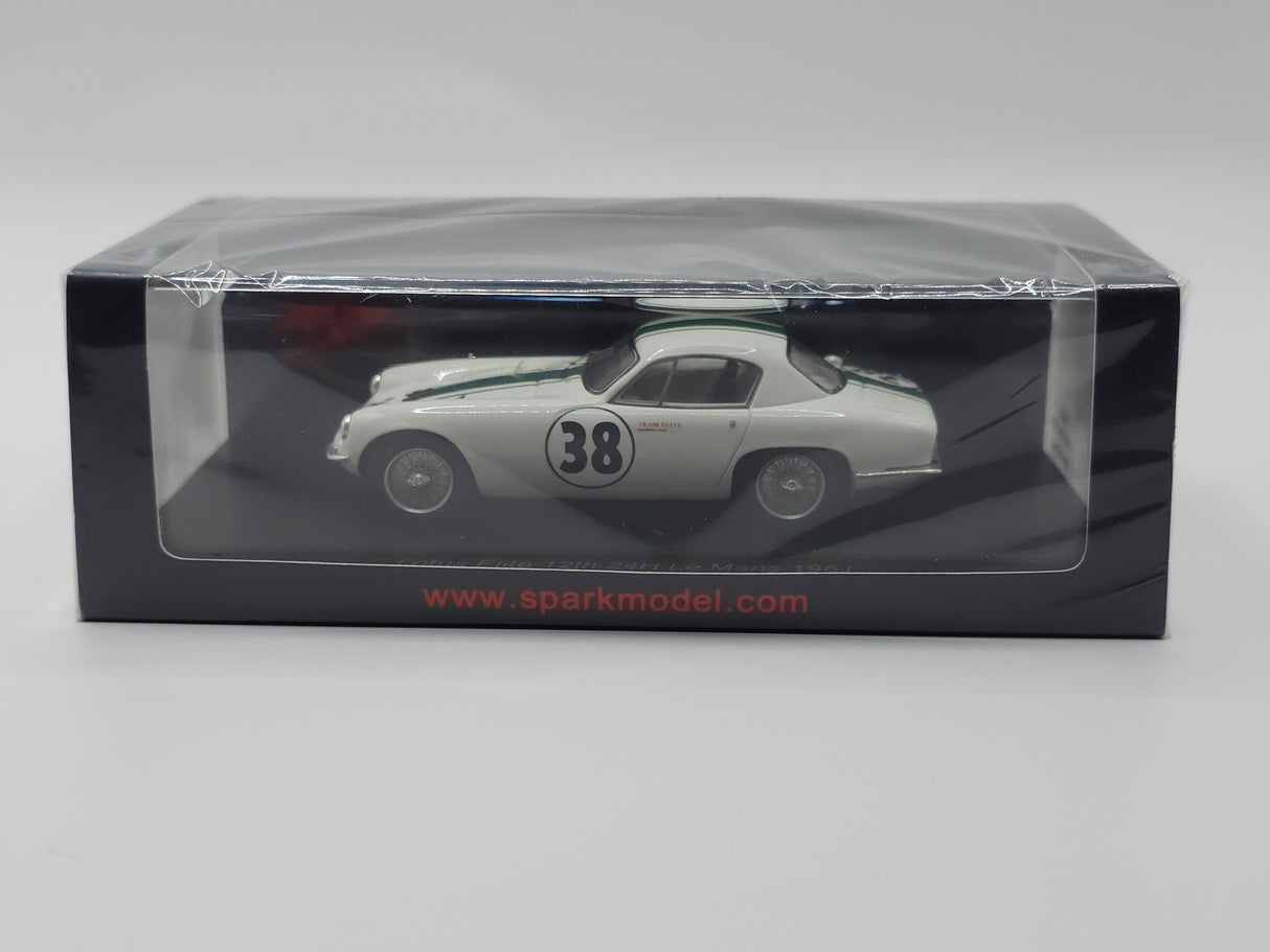 Spark Lotus Elite #38 12th 24H Le Mans 1961 B. Allen/A. Taylor 1/43 Scale
