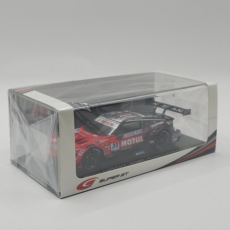 Spark Motul Autech Z #23 Nismo GT500 Super GT 2023 Matsuda/Quintarelli 1/43 Scale