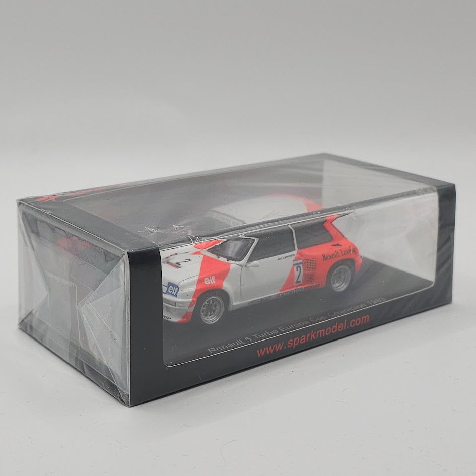 Spark Renault 5 Turbo #2 Europa Cup Champion 1983 Jan Lammers 1/43 Scale