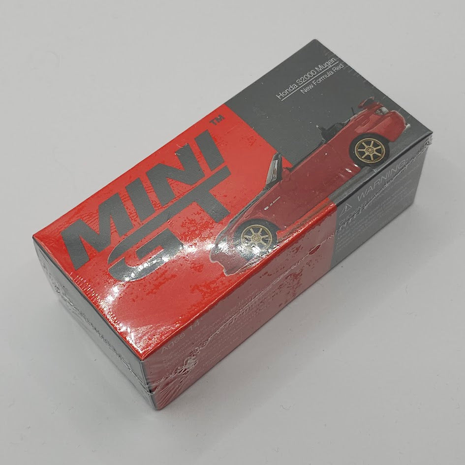 Mini GT Honda S2000 (AP2) MUGEN New Formula Red 1/64 Scale