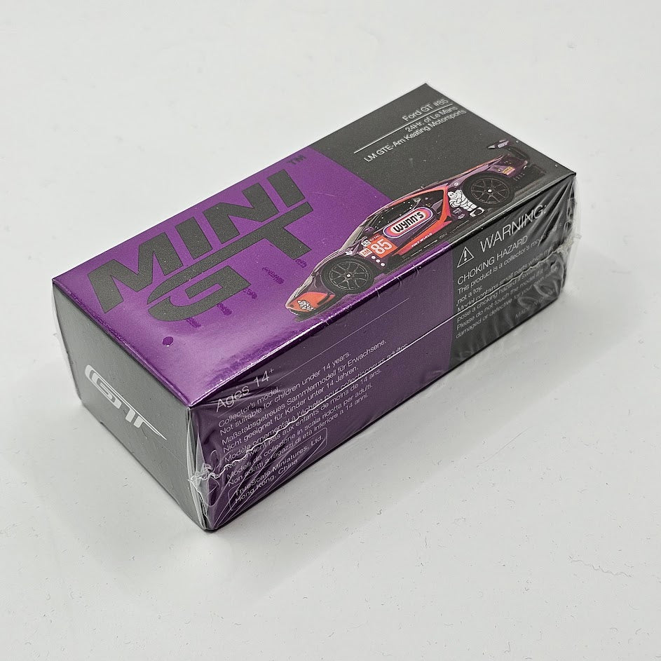 Mini GT Ford GT #85 2019 24Hr Le Mans Lm GTE-Am Keating Motorsports (LHD) 1/64 Scale