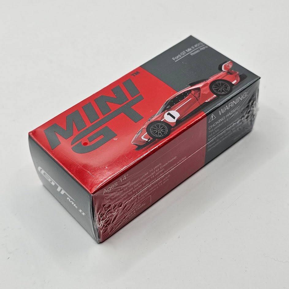 Mini GT Ford GT MK II #013 Rosso Alpha (LHD) 1/64 Scale