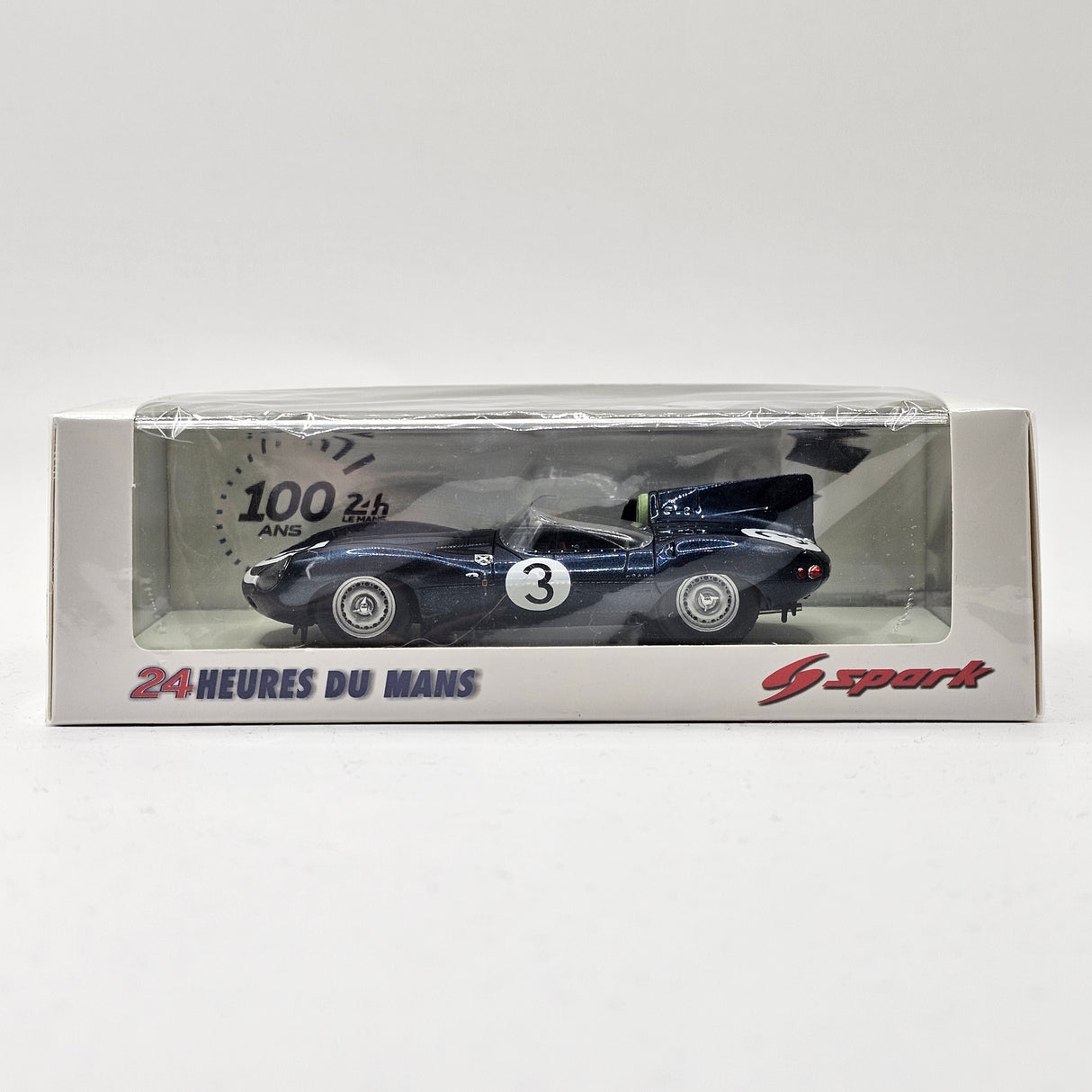 Spark Jaguar D Type #3 Winner 24H Le Mans 1957 I. Bueb/R. Flockhart 1/43 Scale