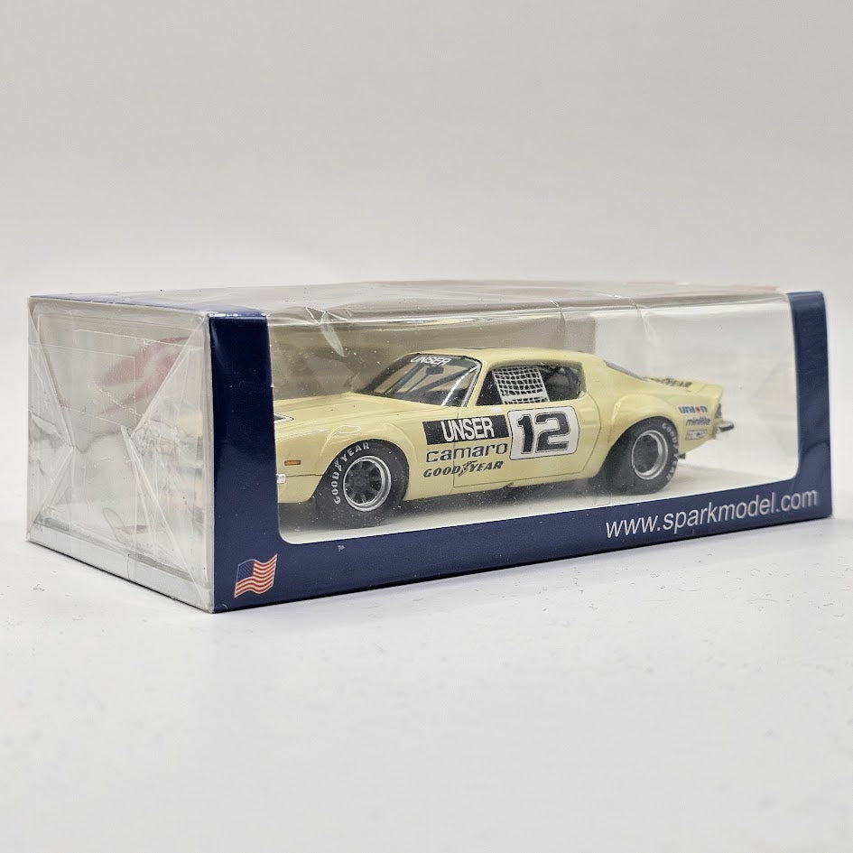 Spark Chevrolet Camaro #12 Winner IROC Daytona 1975 - Limited Edition 500 Pieces 1/43 Scale