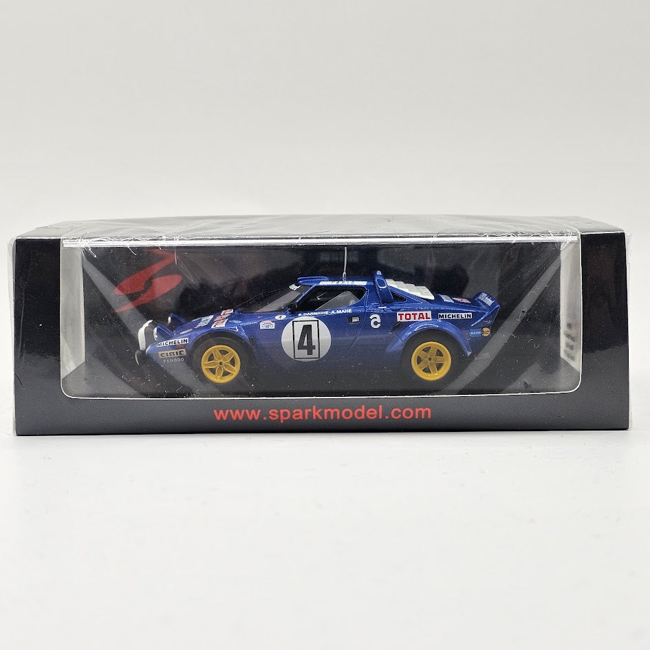 Spark Lancia Stratos HF #4 Winner Rally Monte Carlo 1979 1/43 Scale