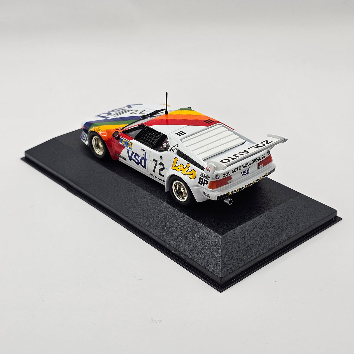 Quartzo BMW M1 'VSD' #72 Le Mans 1981 1/43 Scale