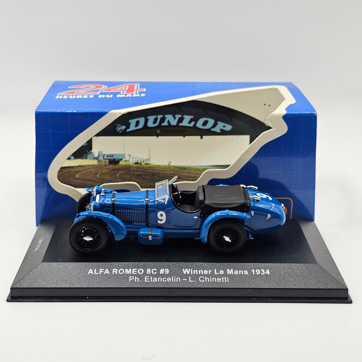 IXO Alfa Romeo 8C #9 Le Mans Winner 1934 1/43 Scale