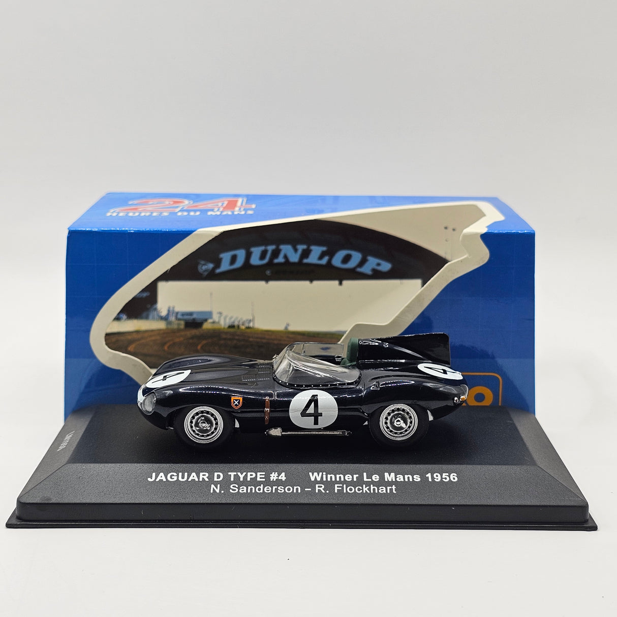 IXO Jaguar D Type #4 Le Mans Winner 1956 1/43 Scale
