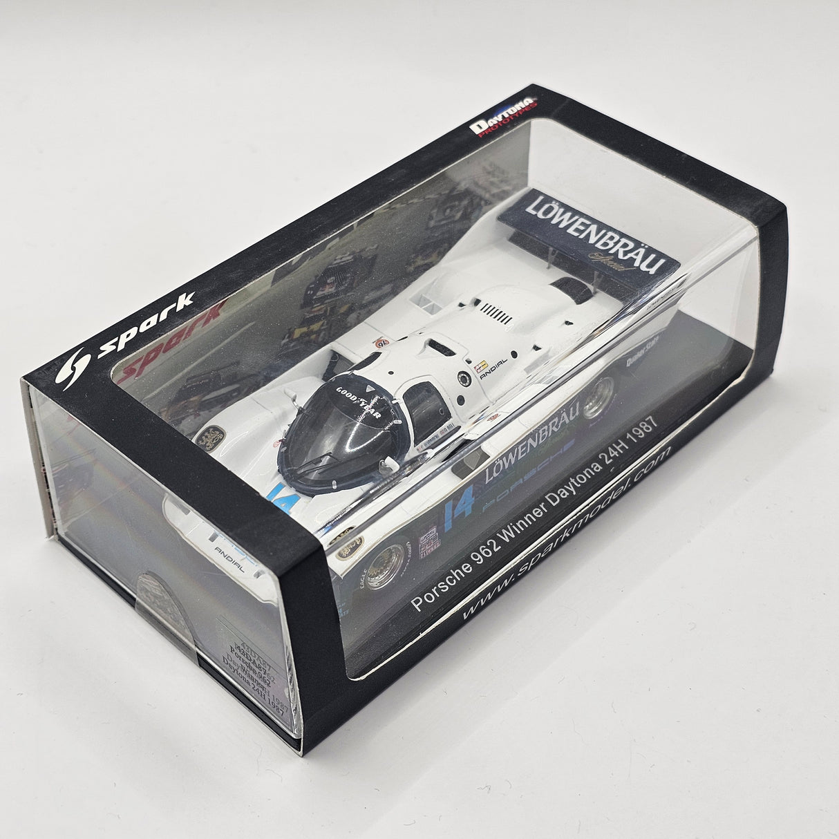 Spark Porsche 962 N.14 Winner 24H Daytona 1987 1/43 Scale