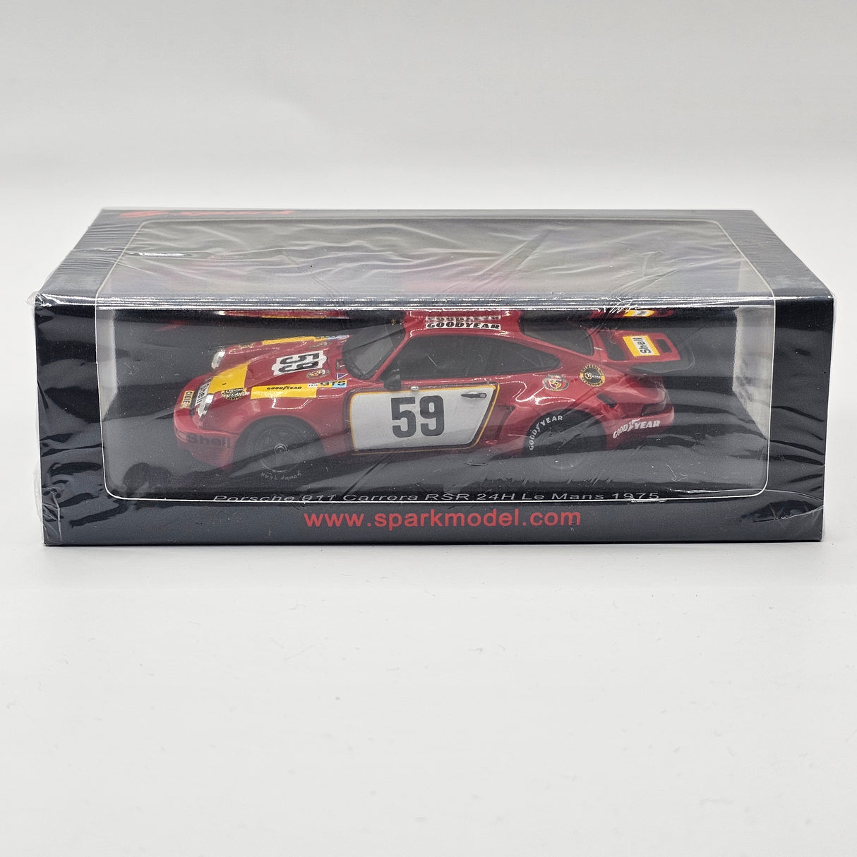 Spark Porsche 911 Carrera RSR N.59 24H Le Mans 1975 1/43 Scale