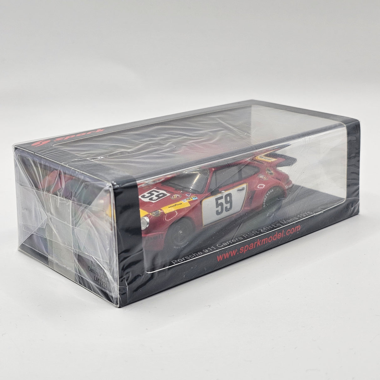 Spark Porsche 911 Carrera RSR N.59 24H Le Mans 1975 1/43 Scale