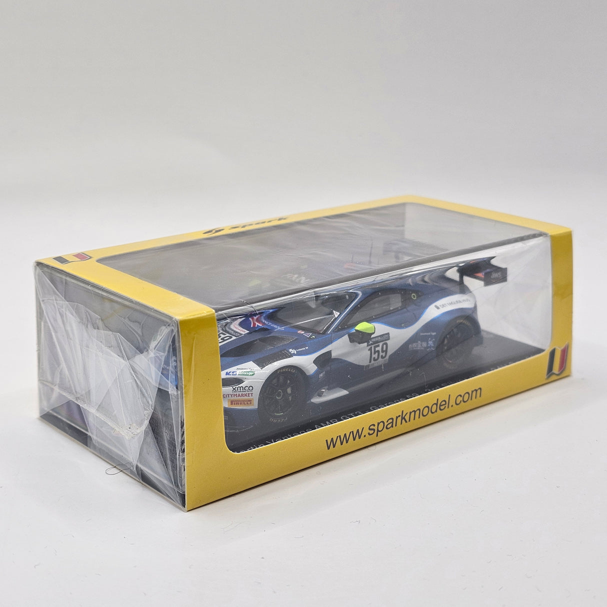 Spark Aston Martin Vantage AMR GT3 Team Garage 59 N.159 3RD Silver Class 24H Spa 2021 1/43 Scale