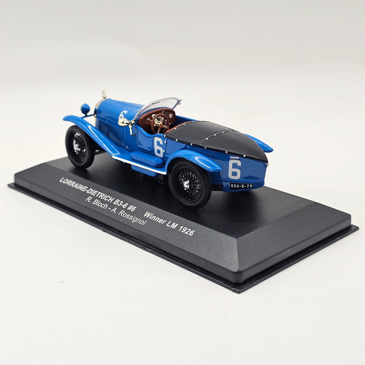 IXO Lorraine-Dietrich B3-6 No.6 24h Le Mans Winner 1926 1/43 Scale