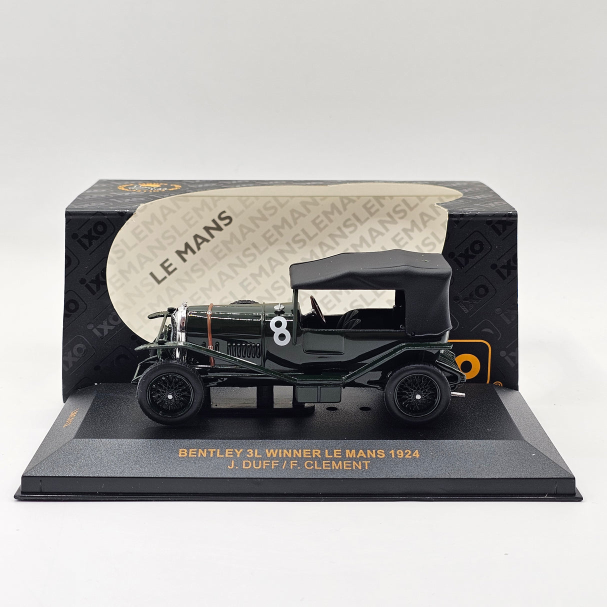 IXO Bentley 3 Litre #8 Le Mans Winner 1924 1/43 Scale